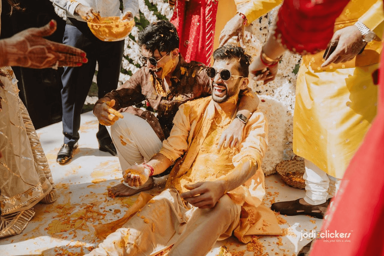 The Haldi Laughter
